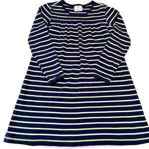 Hanna Andersson size 130(8) long sleeved stripe dress